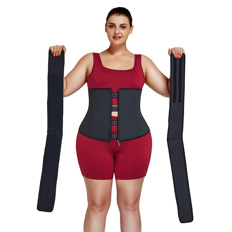 Snatches like a waist trainer but is shapewear?! im so here for it